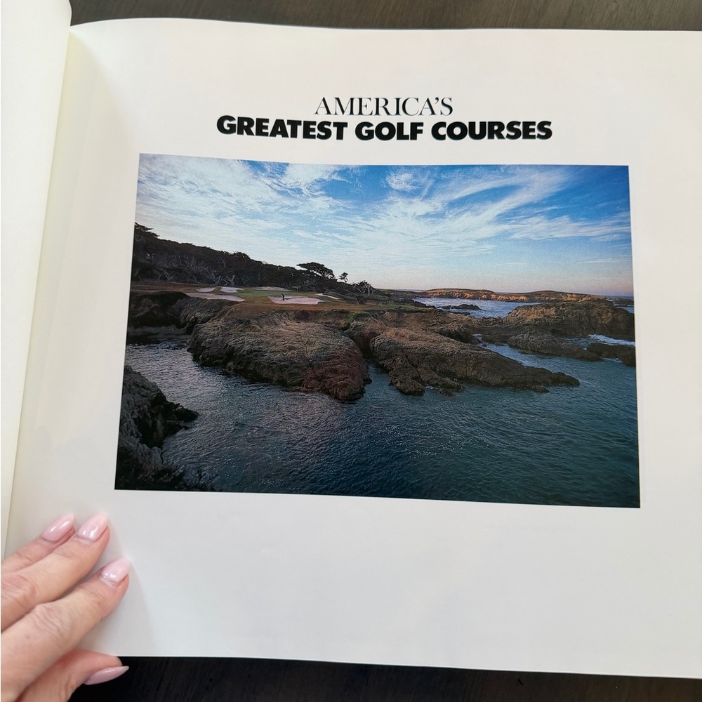 Americas Greatest Golf Courses-coffee table book